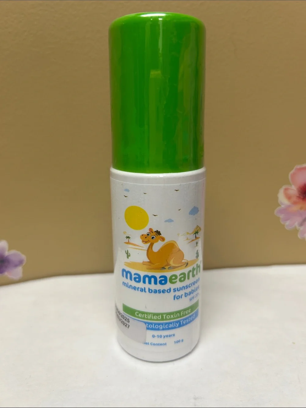 Earth Mamaearth Mineral Sunscreen Spray for Kids - 100 g
